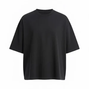 AWADIS - AT004DPBK - AWDis 240 boxy cropped T - Deep Black