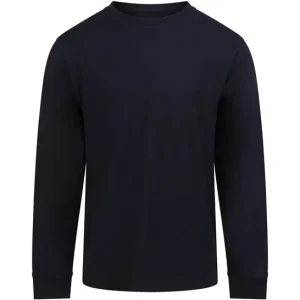 AWADIS - AT012DPBK - AWDis 180 long sleeve T - Deep Black