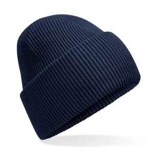 BEECHFIELD - B385RFNAV - Classic engineered deep-cuffed beanie - French Navy