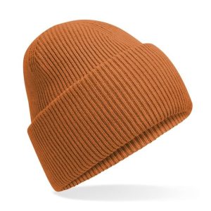 BEECHFIELD - B385RPUMP - Classic engineered deep-cuffed beanie - Pumpkin