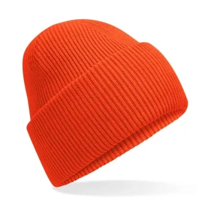 BEECHFIELD - B385RSSET - Classic engineered deep-cuffed beanie - Sunset