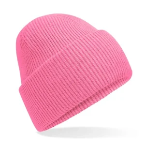 BEECHFIELD - B385RTPIN - Classic engineered deep-cuffed beanie - True Pink