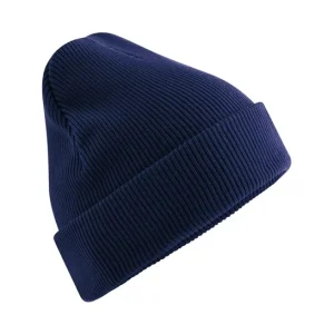 BEECHFIELD - B830NOXNY - Organic cotton original cuffed beanie - Oxford Navy