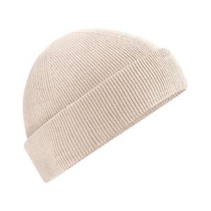 BEECHFIELD - B832NALMO - Organic cotton fisherman beanie - Almond