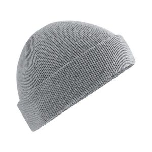 BEECHFIELD - B832NASHG - Organic cotton fisherman beanie - Ash