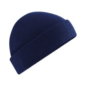 BEECHFIELD - B832NOXNY - Organic cotton fisherman beanie - Oxford Navy