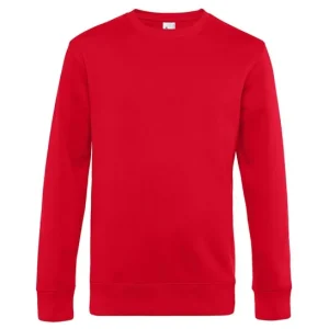 B&C - BA010REDD - B&C KING Crew Neck - Red