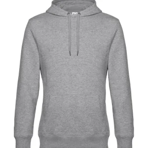 B&C - BA011HGRE - B&C KING Hooded - Heather Grey