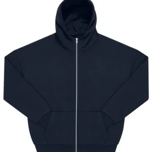 B&C - BA035NAVY - B&C Influence zip hood - Navy