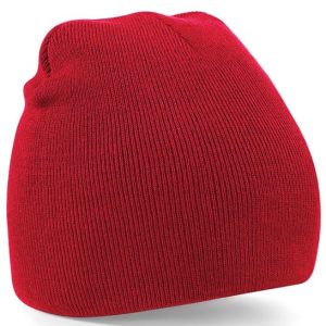 BEECHFIELD - BC044CRED - Two-tone pull-on beanie - Classic Red