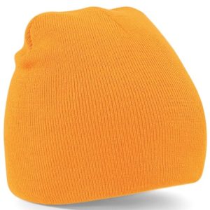 BEECHFIELD - BC044FORA - Two-tone pull-on beanie - Fluorescent Orange