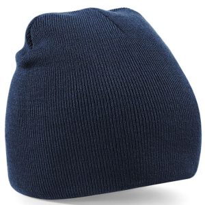 BEECHFIELD - BC044NAVY - Two-tone pull-on beanie - French Navy