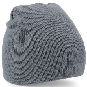 BEECHFIELD - BC044GRAP - Two-tone pull-on beanie - Graphite Grey