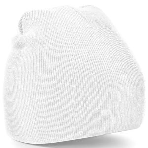 BEECHFIELD - BC044WHIT - Two-tone pull-on beanie - White