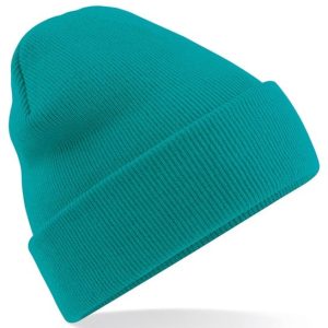 BEECHFIELD - BC045EMER - Original cuffed beanie - Emerald