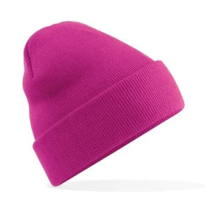 BEECHFIELD - BC045FEFU - Original cuffed beanie - Festival Fuchsia