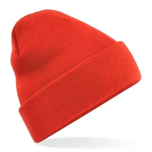 BEECHFIELD - BC045FRED - Original cuffed beanie - Fire Red