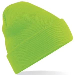 BEECHFIELD - BC045FGRE - Original cuffed beanie - Fluorescent Green