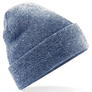 BEECHFIELD - BC045HNAV - Original cuffed beanie - Heather Navy