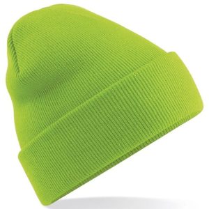 BEECHFIELD - BC045LIME - Original cuffed beanie - lime Green