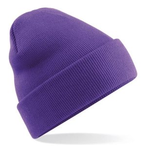 BEECHFIELD - BC045PURP - Original cuffed beanie - Purple