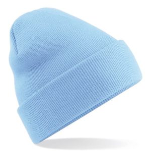 BEECHFIELD - BC045SKYY - Original cuffed beanie - Sky Blue