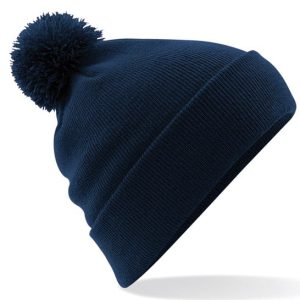 BEECHFIELD - BC426FNAV - Original pom pom beanie - French Navy