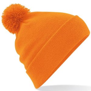 BEECHFIELD - BC426ORAN - Original pom pom beanie - Orange