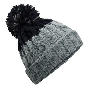 BEECHFIELD - BC437LGBK - Apres beanie - Light Grey/Black