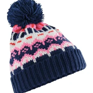 BEECHFIELD - BC528SBLO - Retro ski beanie - Snow Blossom