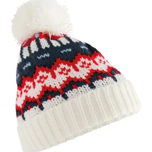 BEECHFIELD - BC528WHOU - Retro ski beanie - White Out