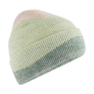 BEECHFIELD - BC532APDG - Soft wave beanie - Almond/ Pistachio/ Dusty Green