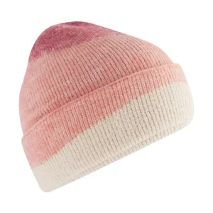 BEECHFIELD - BC532ROPV - Soft wave beanie - Rose/Peach/Vanilla